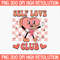 Self Love Club Valentine PNG, Sweetheart Tumbler Inspired Belt Bag Digital Download, Retro Valentine Checkered Sublimation.jpg