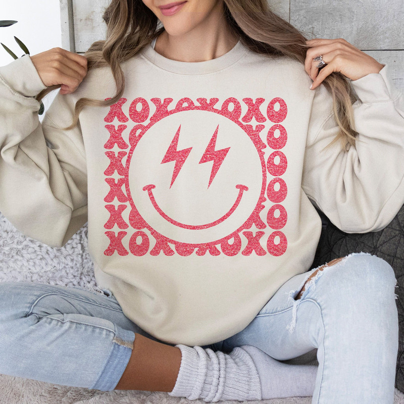 XoXo Valentine Glitter Face PNG, Valentine Png, Valentines Sublimation, Valentines day Png, Digital Download, Sublimation Designs, Png File.jpg