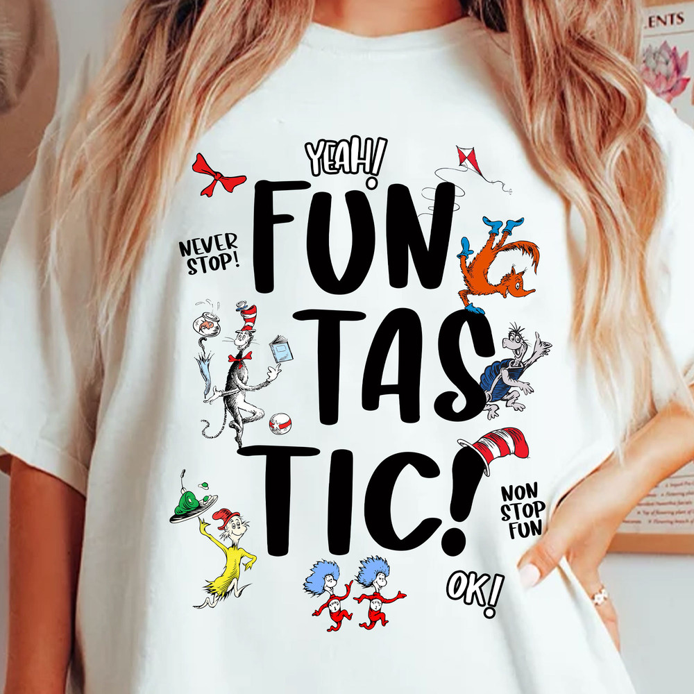 Fun Tas Tic, Never Stop, Non Stop Fun Dr. Seuss Day Png, Thing 1 Thing 2 Png, Cat In The Hat Png, One Fish Two Fish Png, Green Eggs and Ham.jpg