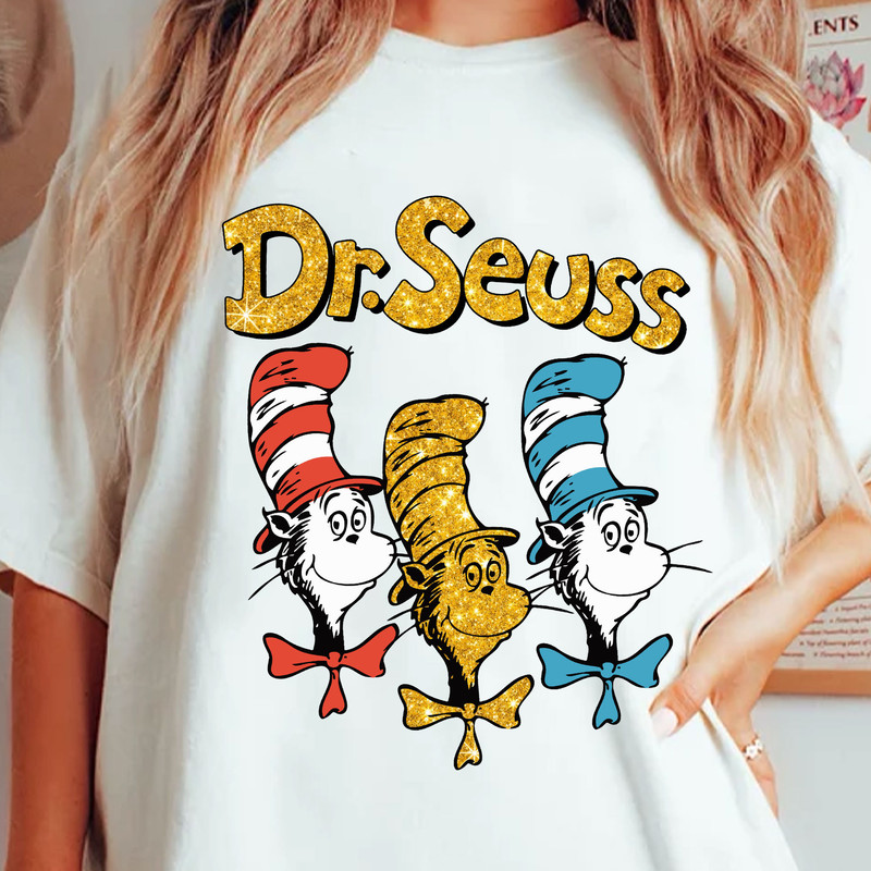 Funny Cat In The Hat Png, Dr. Seuss Day Png, Thing 1 Thing 2 Png, Green Eggs and Ham, One Fish Two Fish, Dr.Seuss for Teacher, Elephants.jpg