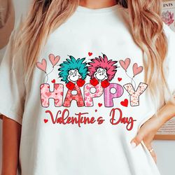 happy valentine day thing 1 thing 2 png, cat in the hat png, valentines png, dr. seuss png, green eggs and ham, dr.seuss