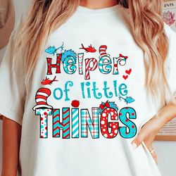 helper of little things png, dr. seuss png, thing 1 thing 2 png, cat in the hat, one fish two fish, dr.seuss for teacher
