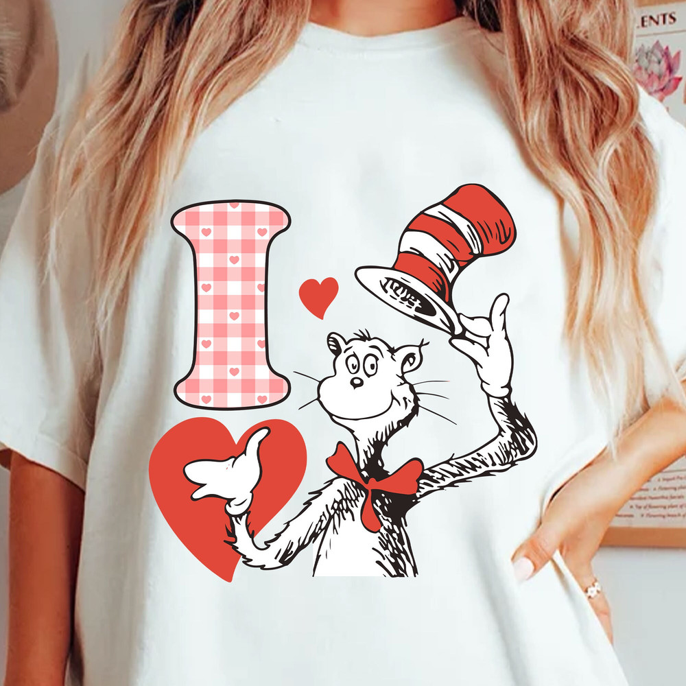 I LOve Dr. Seuss's Svg, Cat In The Hat Svg, Dr.Seuss for Teacher Gifts, Thing 1 Thing 2 Svg, Happy Valentine Day Svg, Valentine's Svg.jpg
