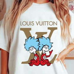 louis vuitton  thing 1 thing 2 png, cat in the hat png, dr. seuss day png, funny dr seuss png, dr.seuss for teacher gift