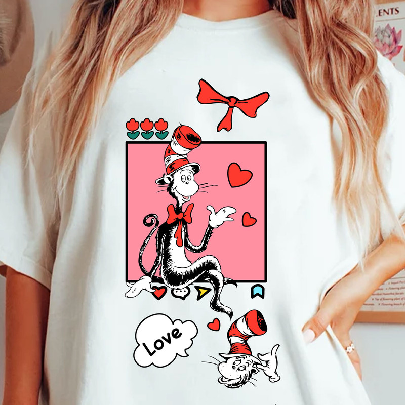Love Cat In The Hat Svg, Dr. Seuss Svg, Thing 1 Thing 2 Svg, Happy Valentine Day Svg, Funny Valentine Gifts, Dr.Seuss for Teacher Gifts.jpg