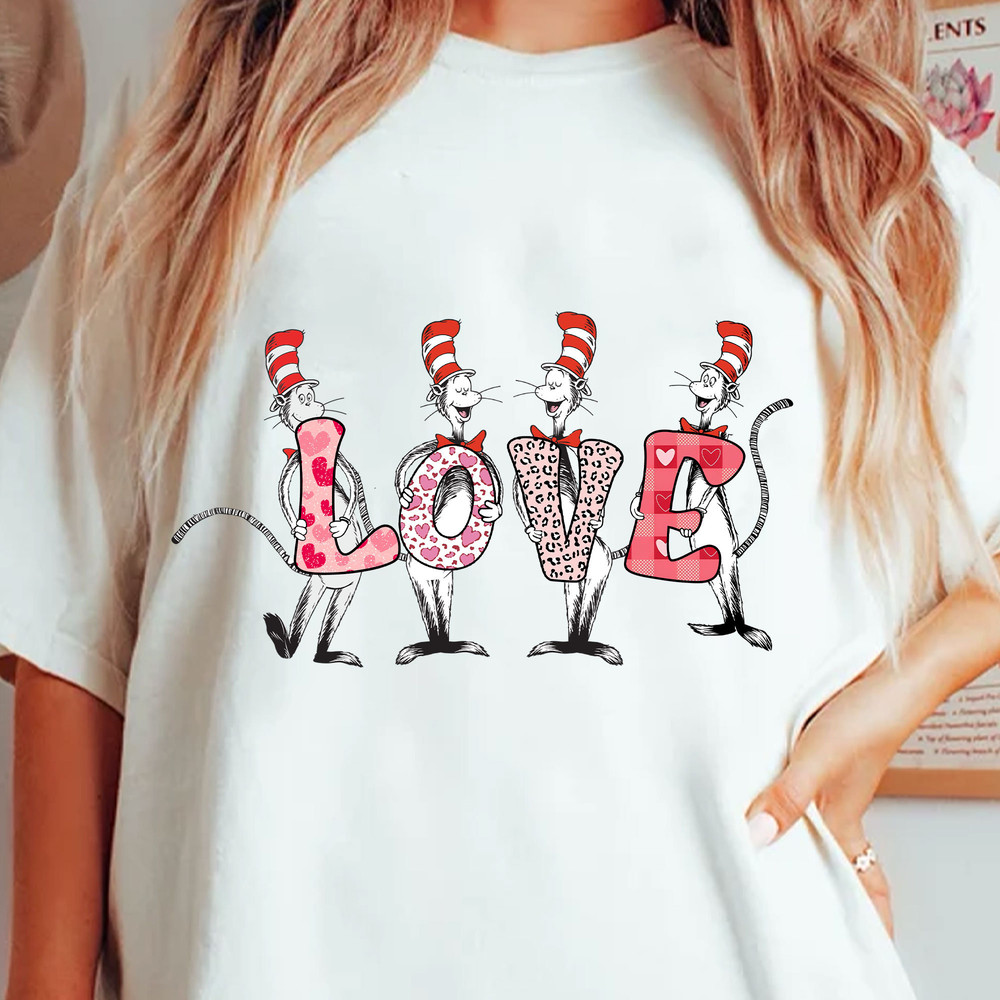 Love Dr.Seuss Png, Happy Valentine Day, Dr. Seuss Png, Cat In The Hat Png, Thing 1 Thing 2 Png, Green Eggs and Ham, Dr.Seuss for Teacher 2.jpg