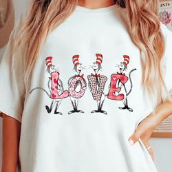 love dr.seuss png, happy valentine day, dr. seuss png, cat in the hat png, thing 1 thing 2 png, green eggs and ham, dr.s