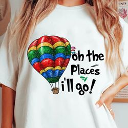 oh the places you will go png, dr. seuss hot air balloon png, thing 1 thing 2 png, cat in the hat, dr.seuss for teacher,