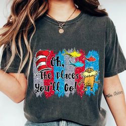 oh the places youll go png, dr. seuss png, thing 1 thing 2 png, cat in the hat, one fish two fish, dr.seuss for teacher,