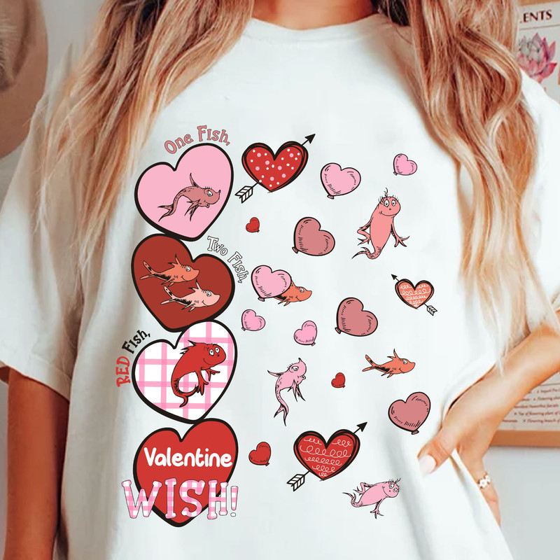 One Fish Two Fish Svg, Valentine Wish Svg, Cat In The Hat Svg, Happy Valentine Day Svg, Valentine's Svg, Dr.Seuss for Teacher Gifts.jpg