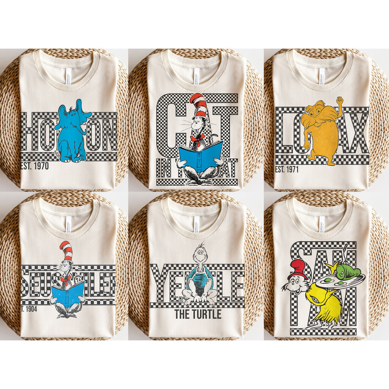 Checkered Dr.Suess PNG BUNDLE Sublimation Designs, Read Across America, School png, Teacher png, Kids Sublimation, Sublimation Designs, PNG.jpg