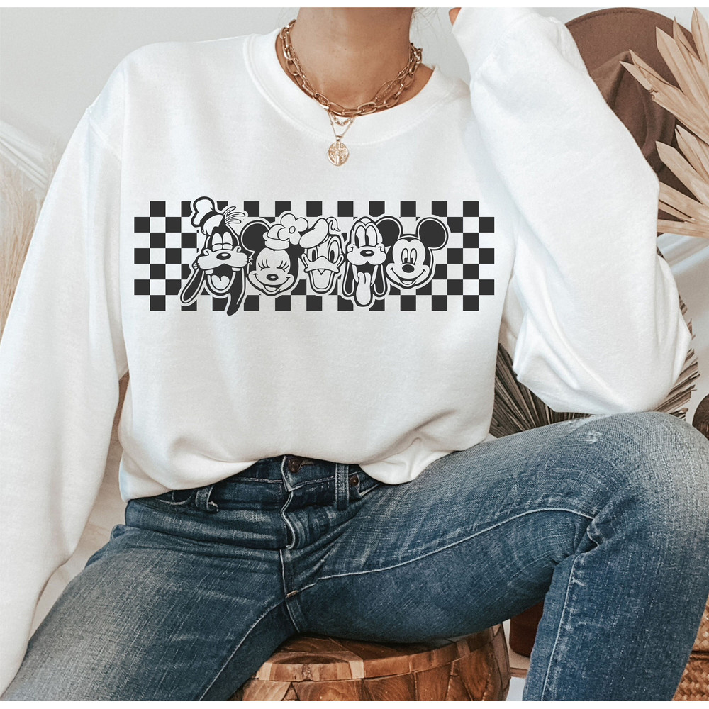 Checkered Mickeyy And Friends SVG - PNG - PDF.jpg