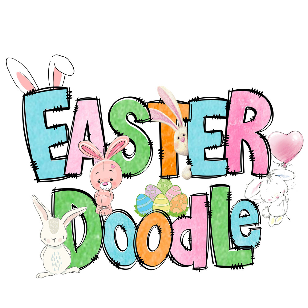 Easter Doodle Alphabet Bundle, Easter PNG Letters, Numbers & Accessories, Easter Sublimation Design, Hand Drawn Easter PNG, Commercial Use.jpg