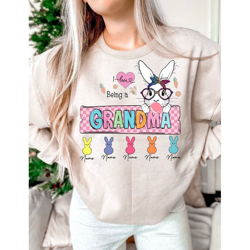 GRANDMA Easter PNG Sublimation Design, Easter png, Cute Easter shirt, Mama sublimation, Mama png, Sublimation designs, Digital Download.jpg