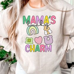 mamas lucky charm- st patricks day- digital instant download - png file