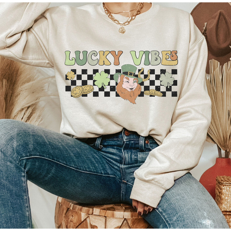 Lucky Vibes PNG, Saint Patrick's Day Sublimation, Digital Design Download,Happy png, st patty day png, clover png, good luck png, png.jpg