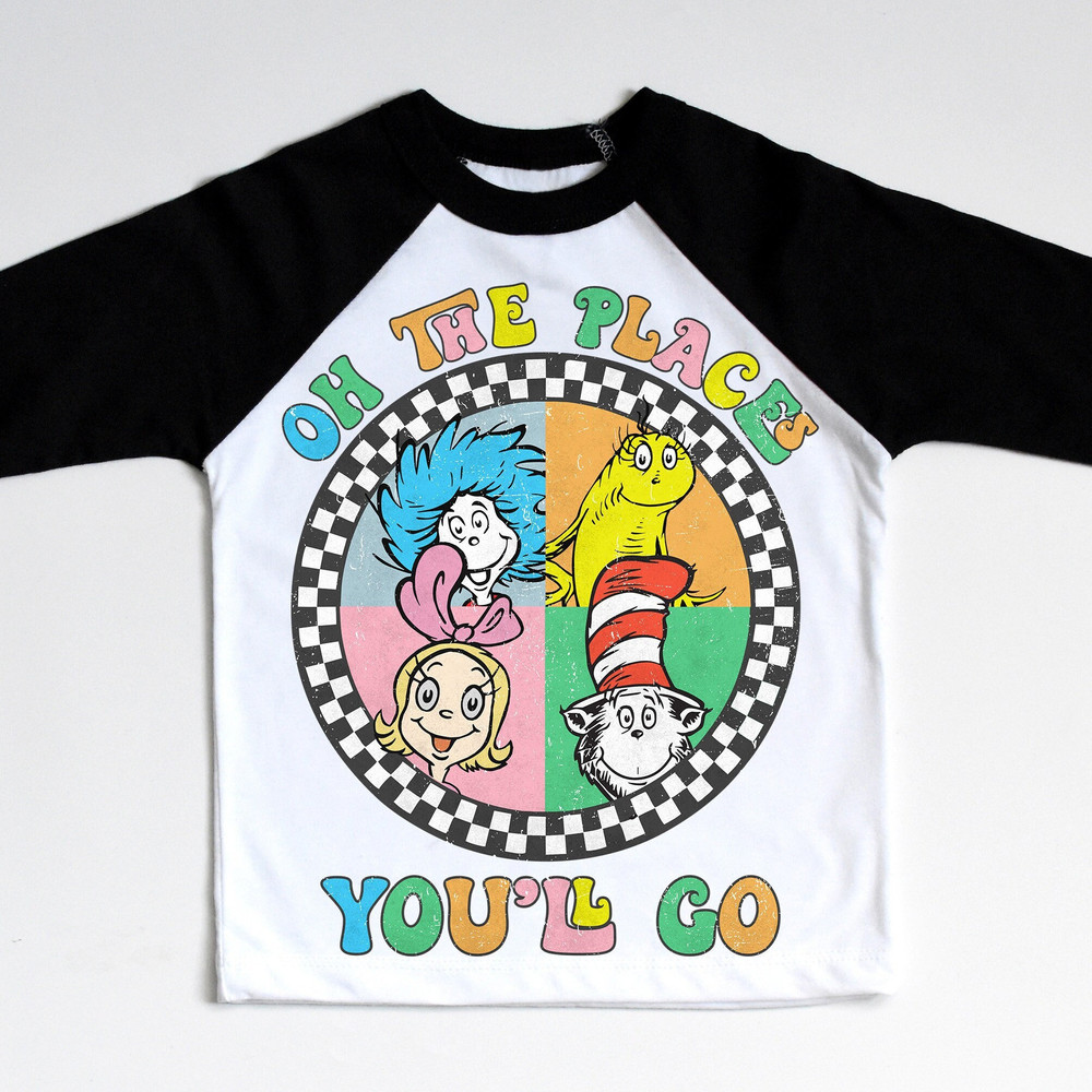 Oh the Places You'll Go PNG, Cat in Hat Png, Dr Suess Day Png, Read Across America Day, Dr Suess Sublimation, Teacher Life Png, png.jpg