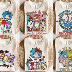 retro dr suess png bundle, across america day png, suess png, teacher life png, dr suess sublimation, dr. suess bundle,