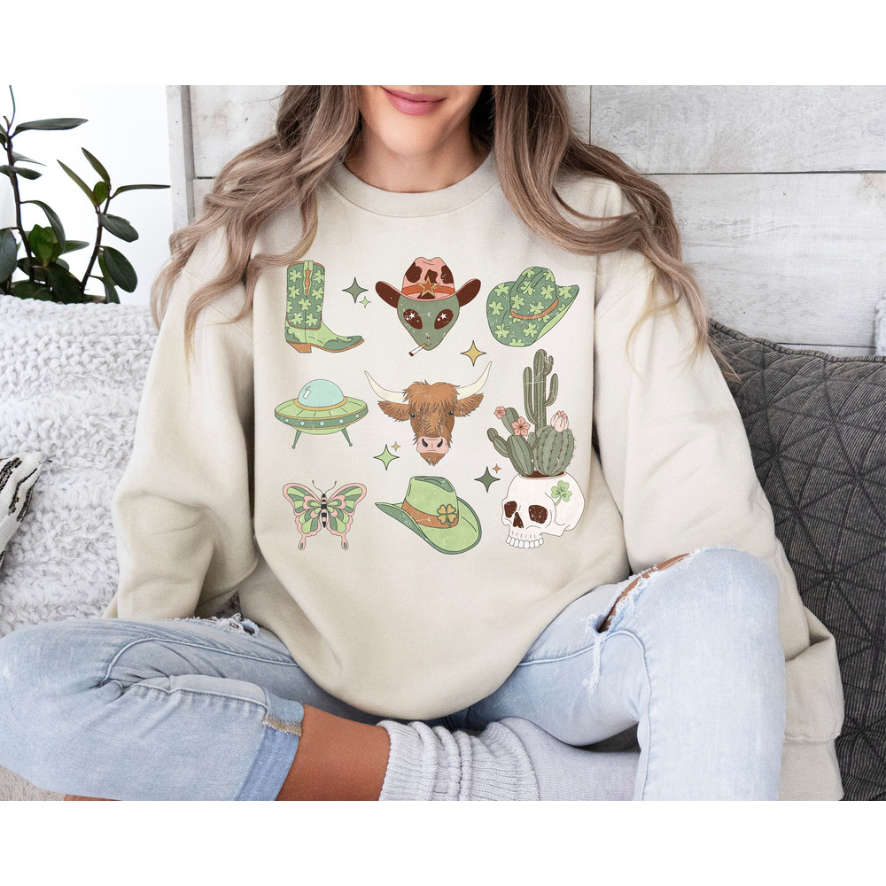 St. Patrick's Day Western PNG, Sublimation Design Download, St Patrick's Day Sublimation, Png for St. Patrick's day, Western PNG, Png.jpg