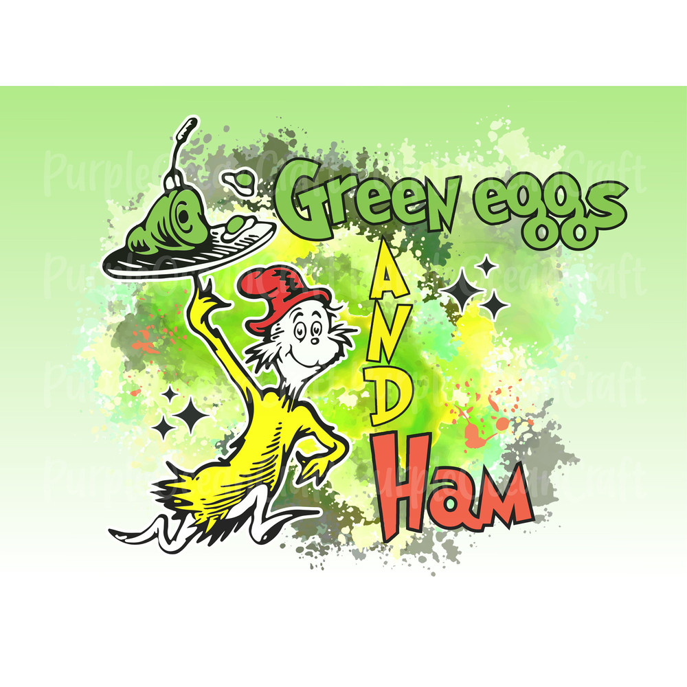Green Eggs And Ham Svg, dr suess svg, dr suess png, dr suess bundle, I do so like green eggs and ham svg, Sam I Sam svg, I am Sam SVG-PNG.jpg