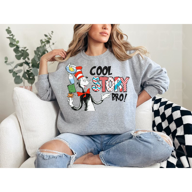 Suess png, cool story bro, reading png, cat png.jpg