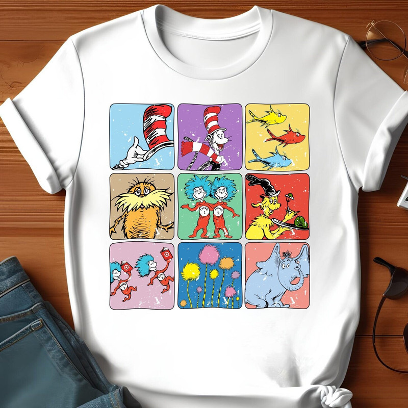 Read Across America Cartoon Characters Png Read Across America Png Cat In The Hat Png Dr.Suess book Png Png 1.jpg