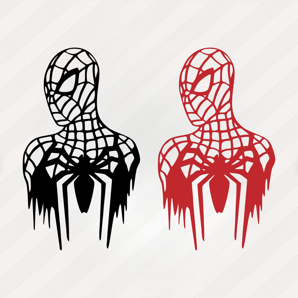 Spiderman Silhouette Svg, Spiderman Decoration, Spiderman Cricut, Svg, Png, Dxf, Eps.jpg