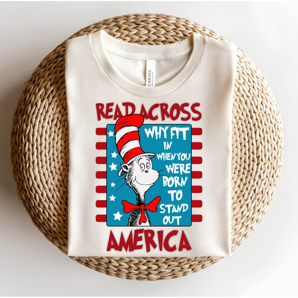 Why fit in when you in were born to stand out png Read Across America Png Cat In The Hat Png Dr.Suess book Png Png.jpg