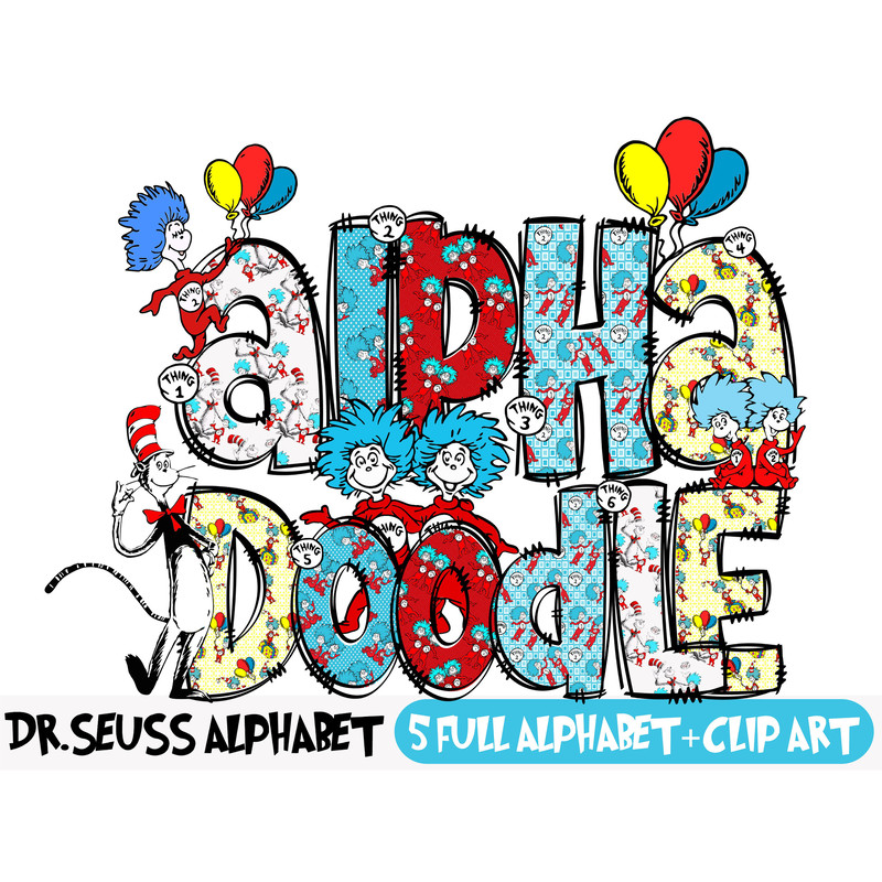 Dr. Suess Alphabet Png, Dr. Suess Bundle, Cat In The Hat PNG, Dr. Suess Font PNG, Doodle Alphabet PNG, Dr Suess Clipart, Read Across America 3.jpg
