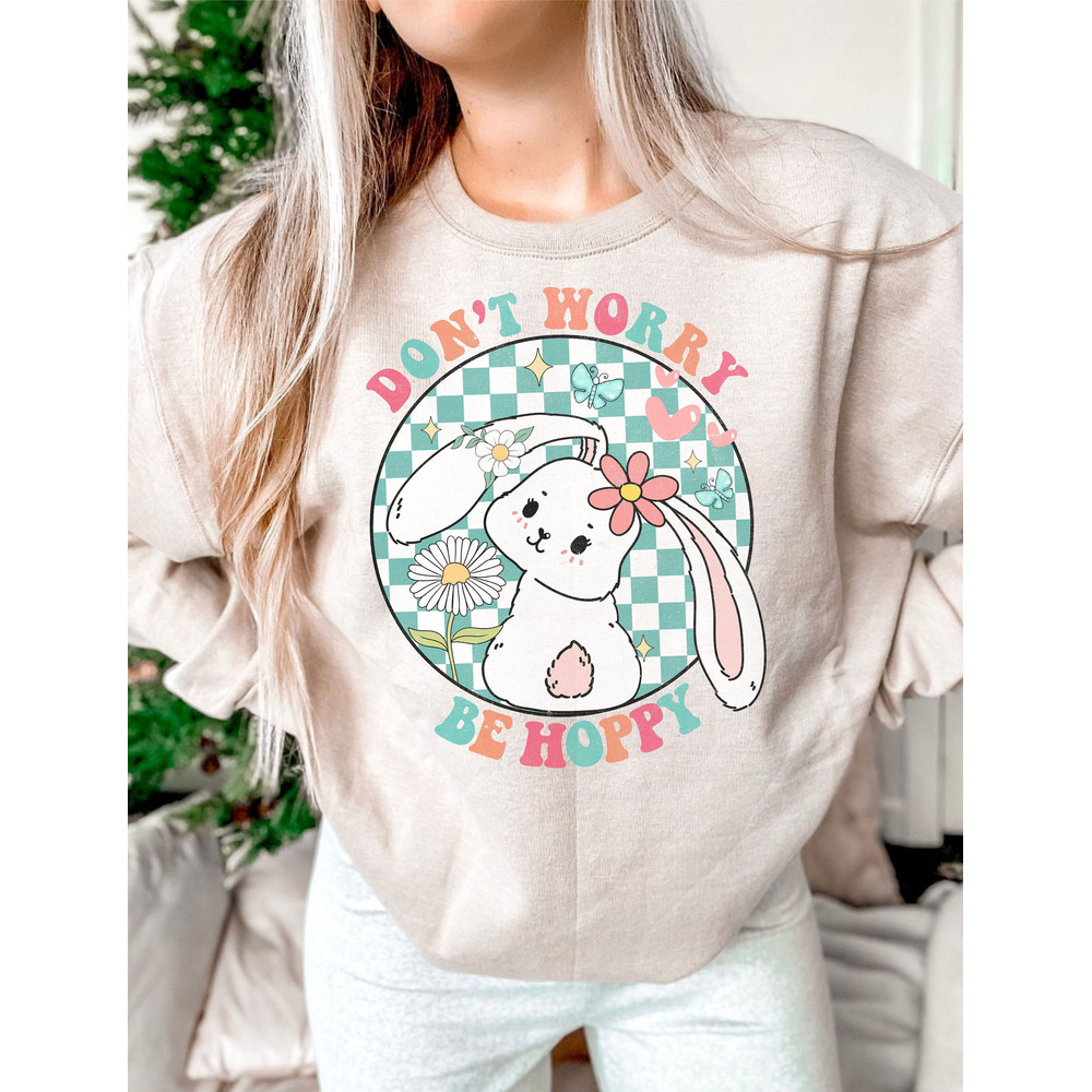 Easter PNG Digital Download, Don't Worry Be Hoppy, Easter png, Easter Design Sublimation For Kid Boy Girl, Png Digital Sublimation, png.jpg