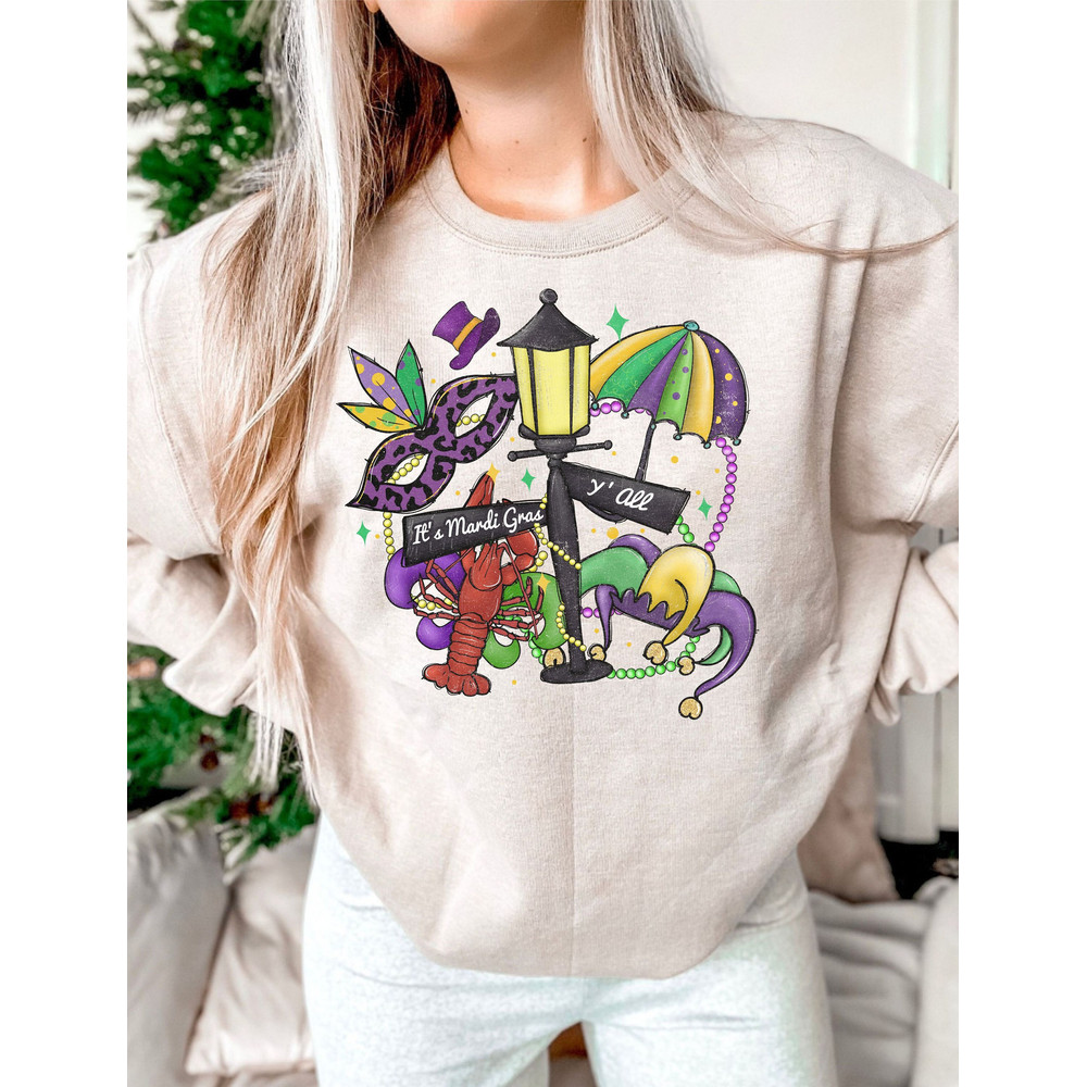 Faux Sequin Fleur De Lis PNG Sparkly Mardi Gra Tshirt Design Faux Glitter Sublimation DTF Digital Download ONLY.jpg