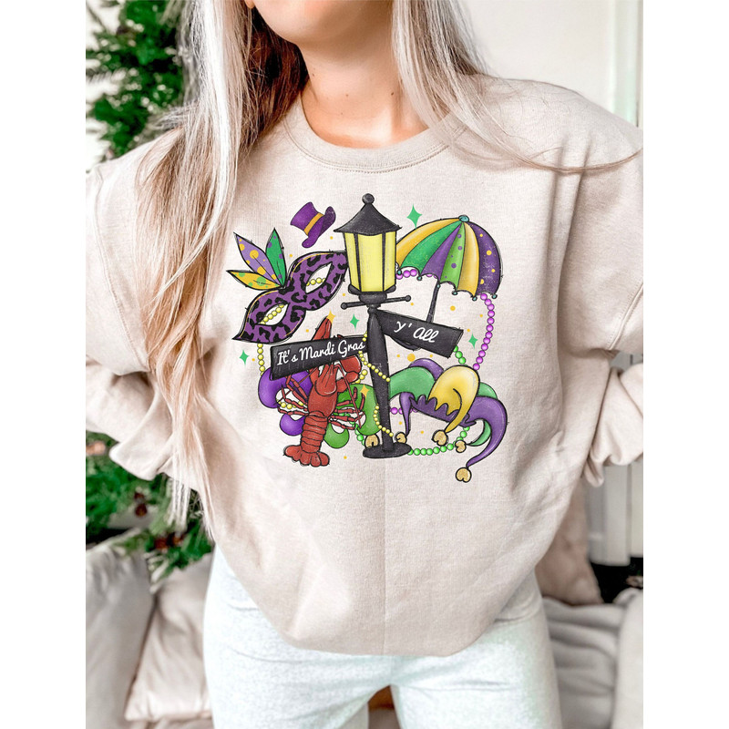 Faux Sequin Fleur De Lis PNG Sparkly Mardi Gra Tshirt Design Faux Glitter Sublimation DTF Digital Download ONLY.jpg