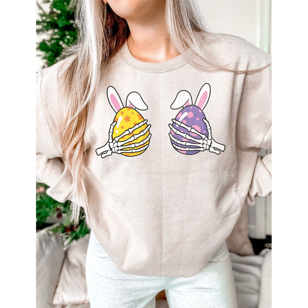 Funny Easter png, Easter sublimation design downoad, Dancing skeleton png, Retro Easter png, Easter eggs, Easter bunny, Easter shirt png.jpg