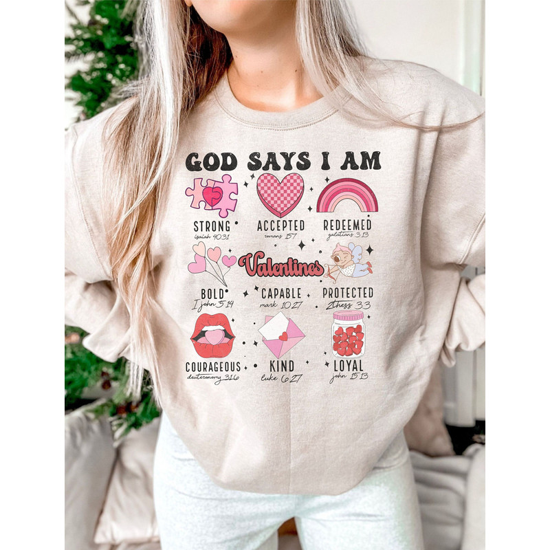 God Says You Are Valentine Bundle Png, Jesus Valentine Png, Valentine Doodle png, Christian Valentine png, Valentine bible verse png.jpg
