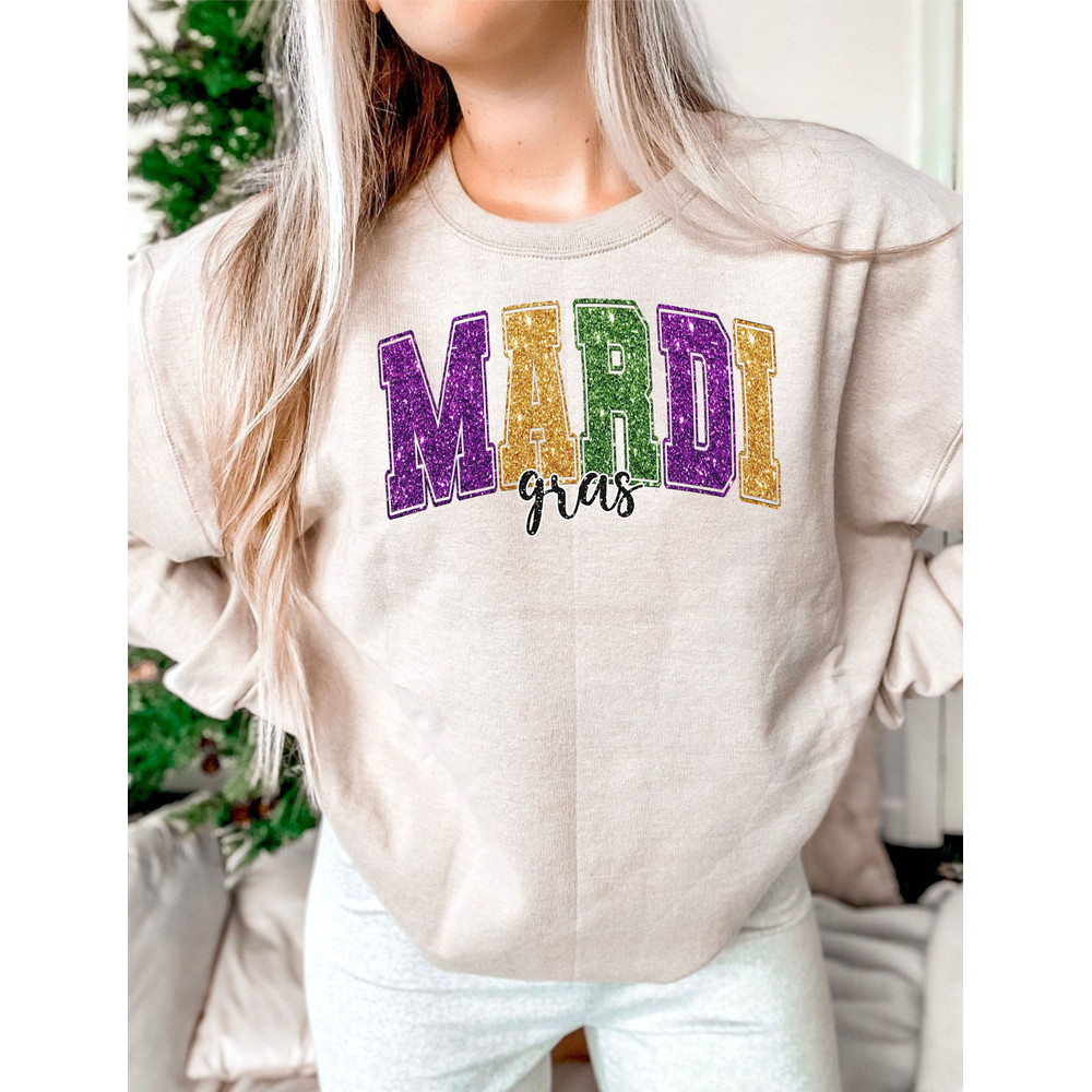 Mardi Gras Faux Sequin PNG, Fleur De Lis, Mardi Gras Beads Faux Glitter Fat Tuesday PNG, Mardi Gras Shirt png, Louisiana png, Carnival png.jpg