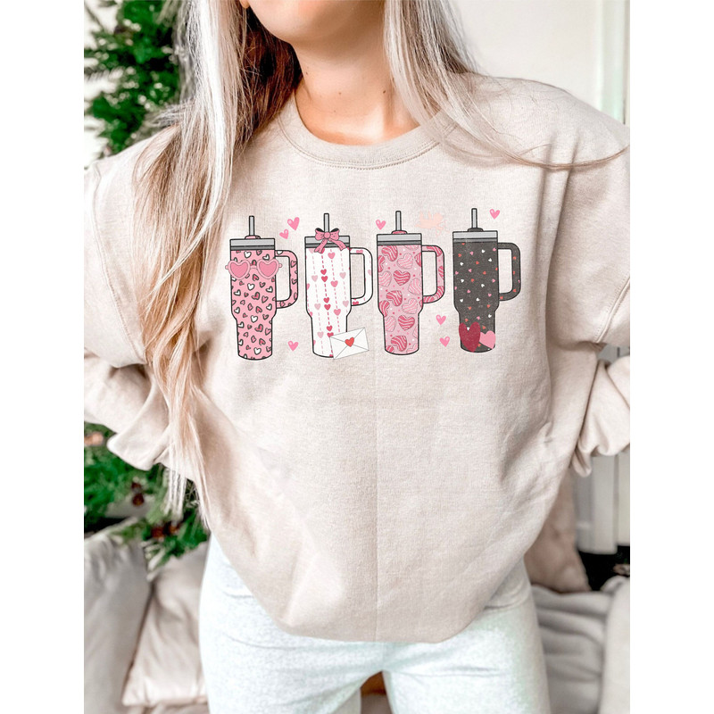 Retro Obsessive Cup Disorder Valentine's Day Png, Valentines Candy Heart Tumbler Inspired PNG, Retro Valentines PNG Sublimation Design Love.jpg