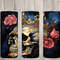 Seamless Alcohol Ink Skull & Crown Design, Skull 20 oz Skinny Straight Tumbler Sublimation Design, Tumbler Wrap, PNG File, Digital Download.jpg