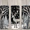 Seamless Black & White Deer Design, Christmas 20 oz Skinny Straight Tumbler Sublimation Design, Tumbler Wrap, PNG File, Digital Download.jpg