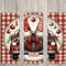 Seamless Christmas Gnomes & Car Design, Christmas 20 oz Skinny Straight Tumbler Sublimation Design, Tumbler Wrap, PNG File, Digital Download.jpg