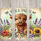 Seamless Hello Spring Cute Highland Cow Design, Spring 20 oz Skinny Straight Tumbler Sublimation Design, Tumbler Wrap, PNG Digital Download.jpg