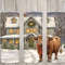 Seamless Highland Cow & Farmhouse Design, Christmas 20 oz Skinny Straight Tumbler Sublimation Design, Tumbler Wrap, PNG Digital Download.jpg