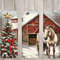 Seamless Horse & Christmas Tree Design, Christmas 20 oz Skinny Straight Tumbler Sublimation Design, Tumbler Wrap, PNG File, Digital Download.jpg