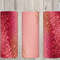 Seamless Pink & Rose Gold Glitter Ombre Design, Glitter 20 oz Skinny Straight Tumbler Sublimation Design, Tumbler Wrap, PNG Digital Download.jpg