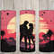 Seamless Retro Rock Lover Silhouette Design, Valentine's 20oz Skinny Straight Tumbler Sublimation Design, Tumbler Wrap, PNG Digital Download.jpg