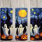 Seamless Starry Night Cute Ghosts Design, Halloween 20 oz Skinny Straight Tumbler Sublimation Design, Tumbler Wrap, PNG Digital Download.jpg