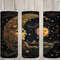 Seamless Vintage Sun & Crescent Moon Design, Celestial 20 oz Skinny Straight Tumbler Sublimation Design, Tumbler Wrap, PNG Digital Download.jpg