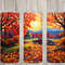 Seamless Vintage Truck & Fall Countryside Design, Fall 20 oz Skinny Straight Tumbler Sublimation Design, Tumbler Wrap, PNG Digital Download.jpg