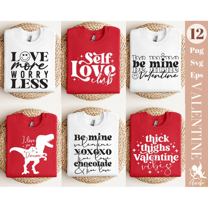 Boho Valentine Svg Png Bundle, Be Mine Valentine Vibes Svg, I love You in Valentine Dinosaur Svg, Love More Worry Less Svg, Trendy Shirt svg.jpg