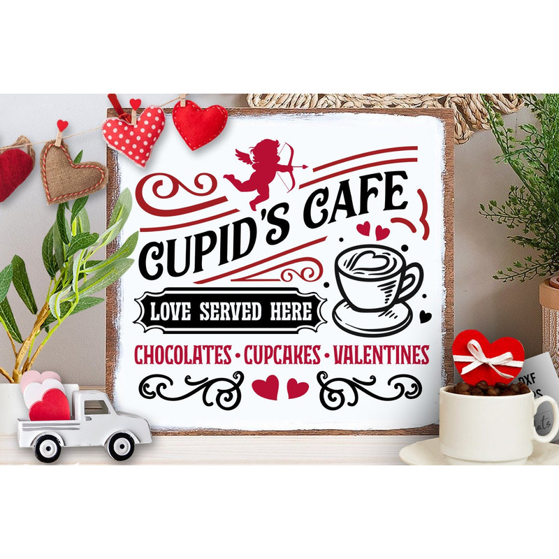 Cupid's Cafe svg, Farmhouse Valentine svg, Cupid's Cafe 1.jpg