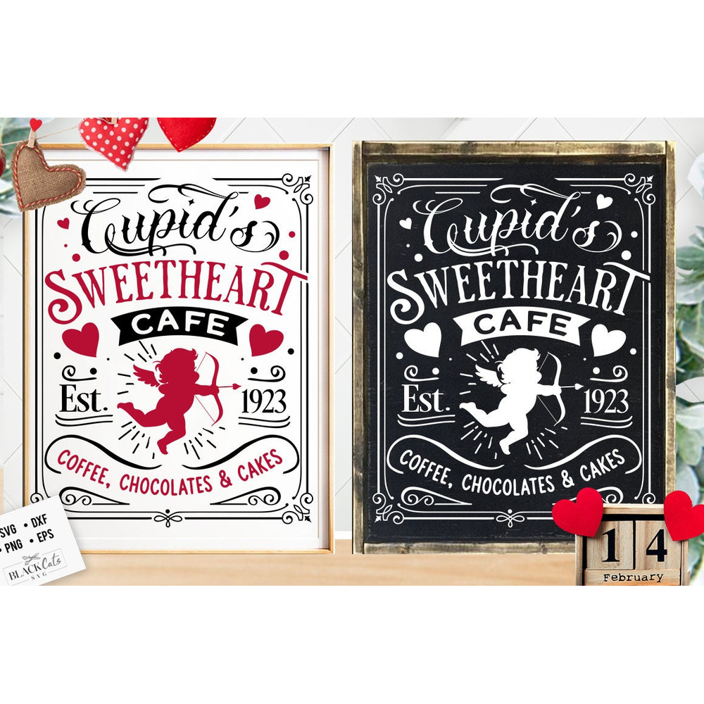 Cupid's sweetheart cafe svg, sweetheart cafe svg, Farmhouse Valentine svg, Cupid's Cafe svg, Farmhouse Valentine svg, Cupid's Cafe 4.jpg